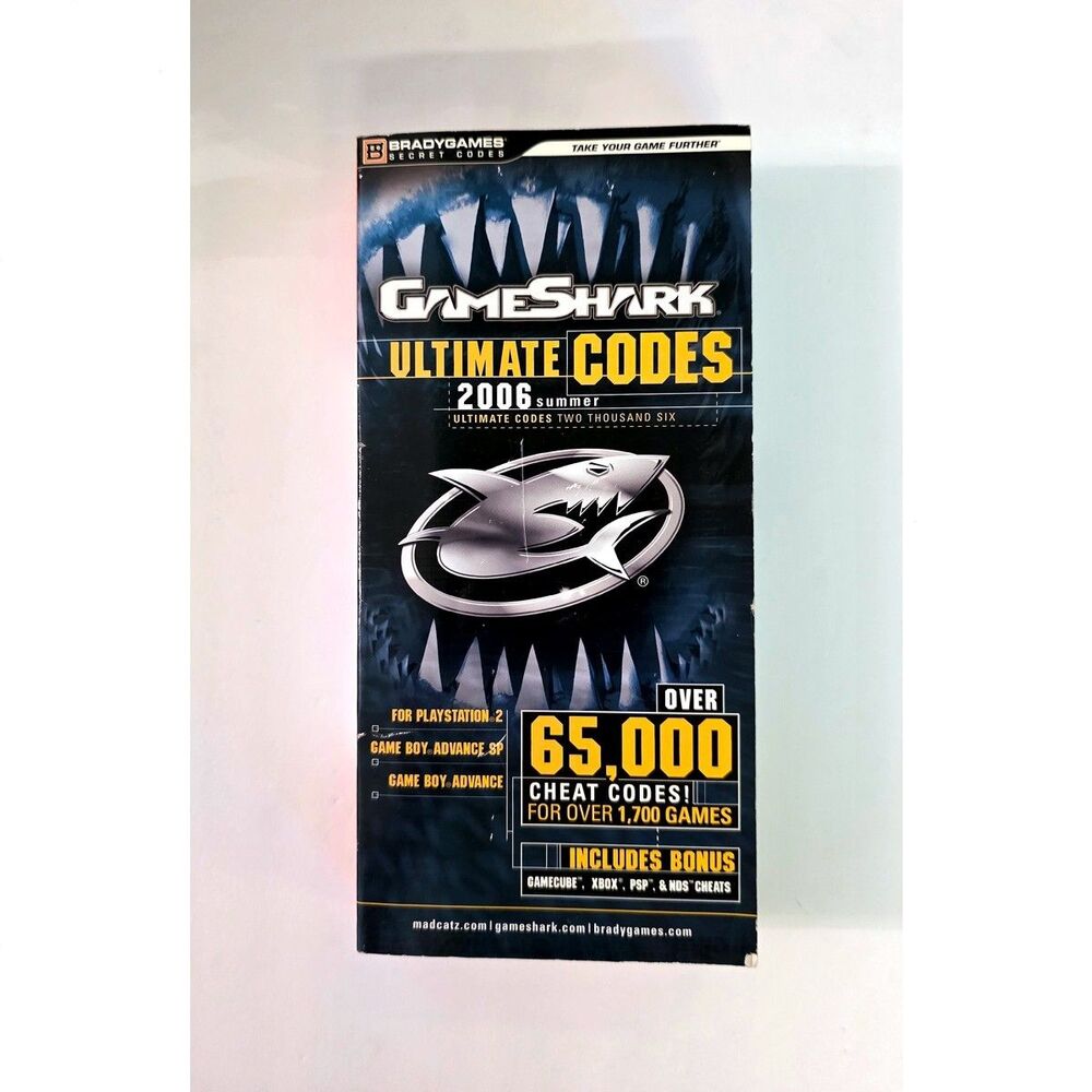 GameShark Ultimate Codes: 2006 Summer by BradyGames Over 65000 Gameshark Codes!